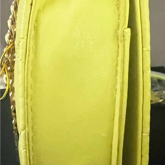 Bebe Yellow Quilted Women's Bag - Picture 3 of 11